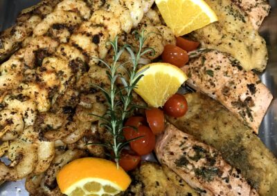 gemischte Fischplatte